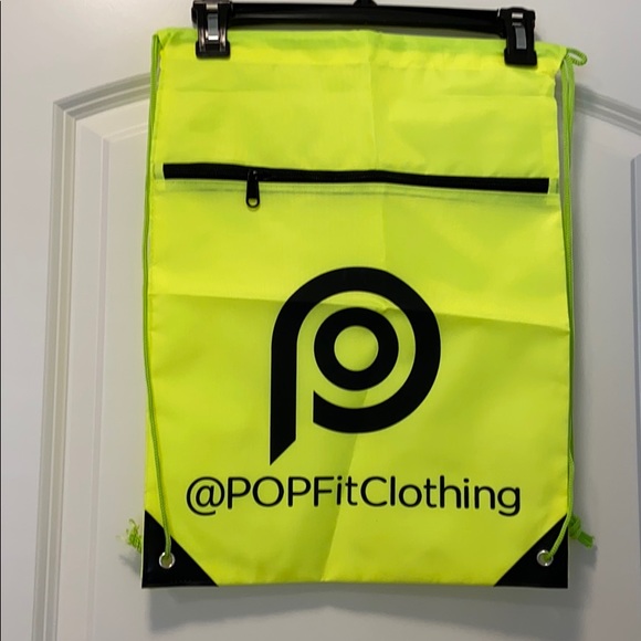 popfit clothing Handbags - Pop Fit Clothing Drawstring bag